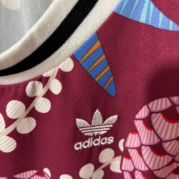 FARM Rio Pink Pineapple and Black Polka Dot Midi Dress, Sz S - Picture 5 of 7